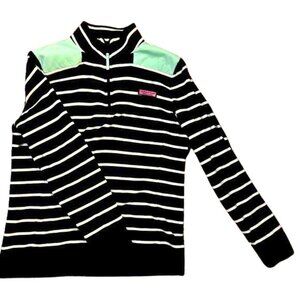 Half-zip Vineyard Vines striped pull over